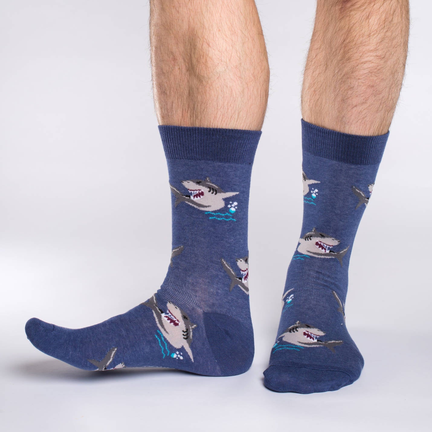 Men's Big & Tall Shark Socks