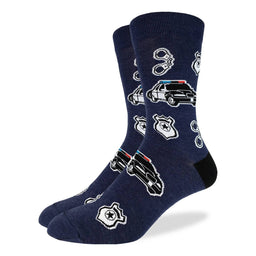 Men's Big & Tall Police Socks