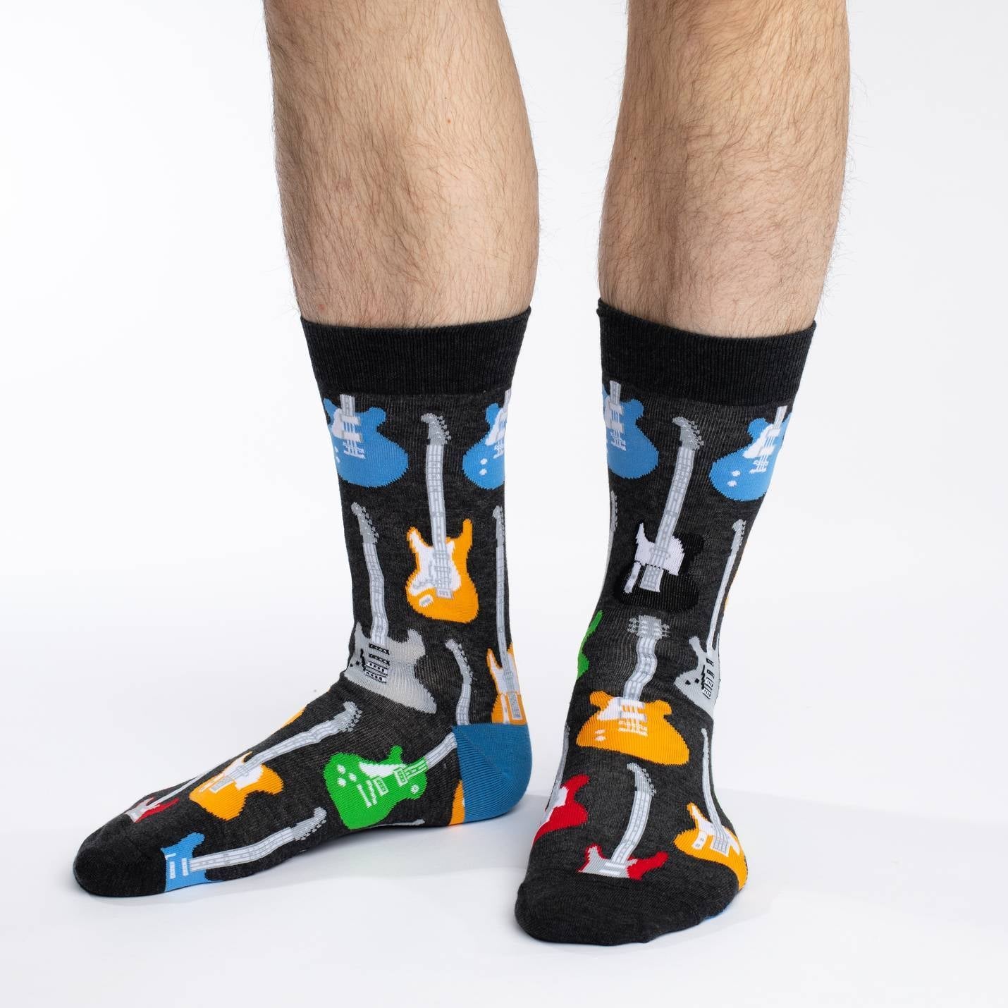 Men's Big & Tall Electric Guitars Socks