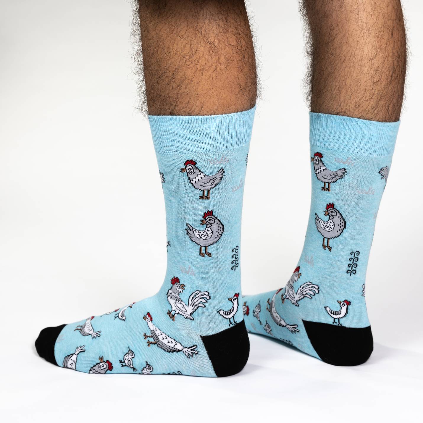 Men's Big & Tall Chickens Socks