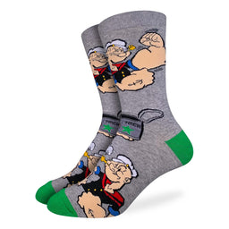 Men's Big & Tall Popeye Flexing Socks