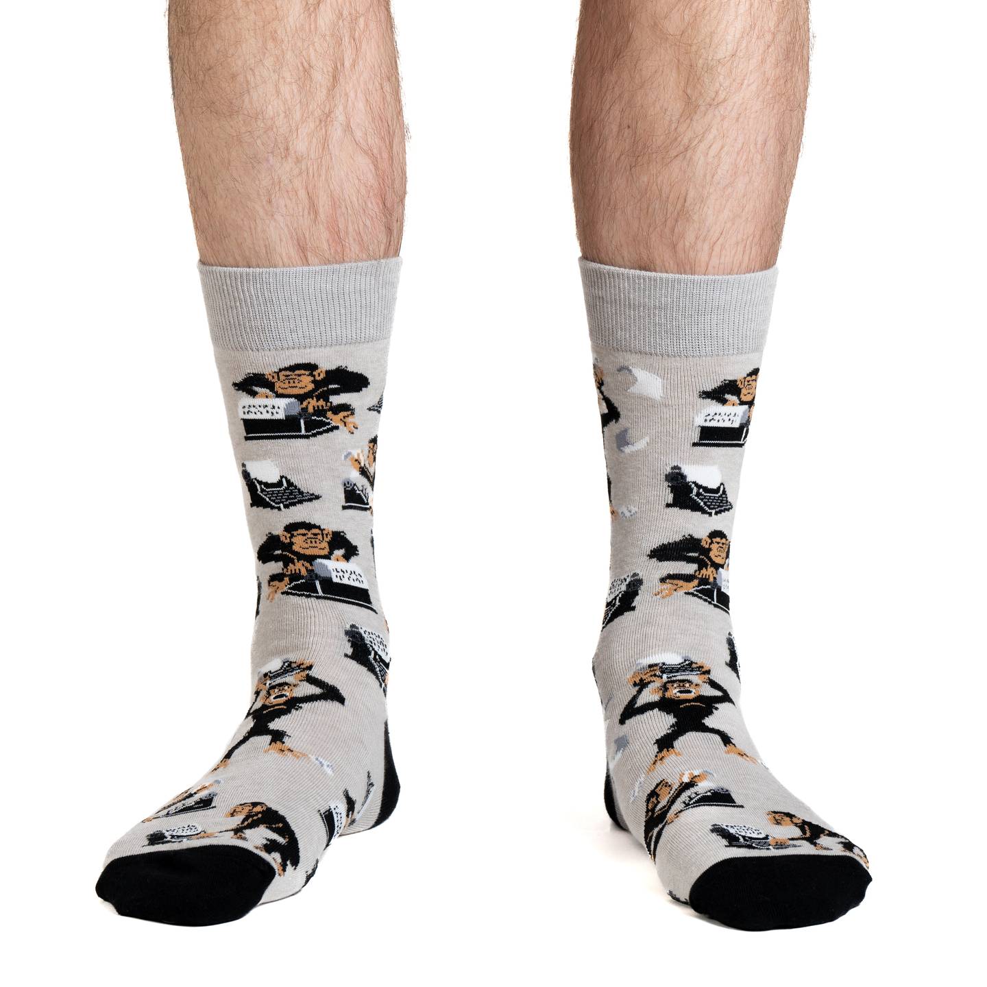 Men's Chimps and Typewriters Socks