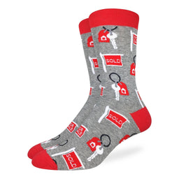 Men's Big & Tall Real Estate Socks
