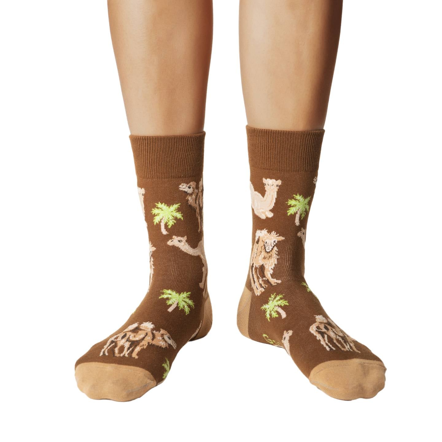 Women's Camel Socks