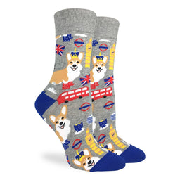 Women's Corgis in London Socks