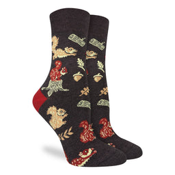 Women's Woodland Squirrel Socks