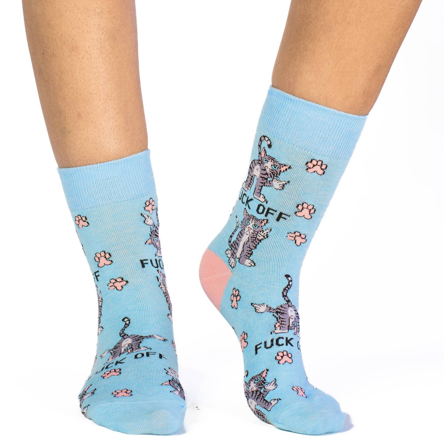 Women's F@*% Off Cats Socks