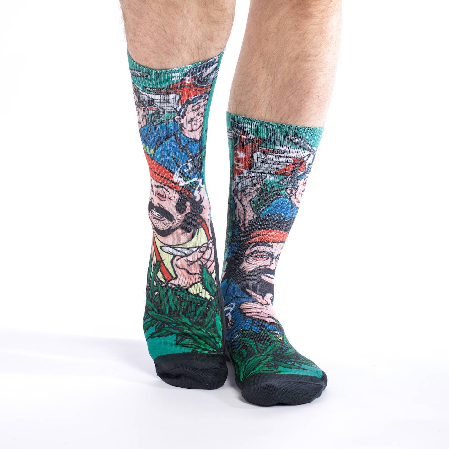 Men's Cheech & Chong DEA Socks