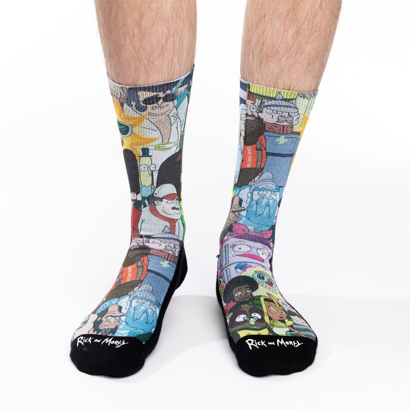 Men's Rick and Morty Characters Socks