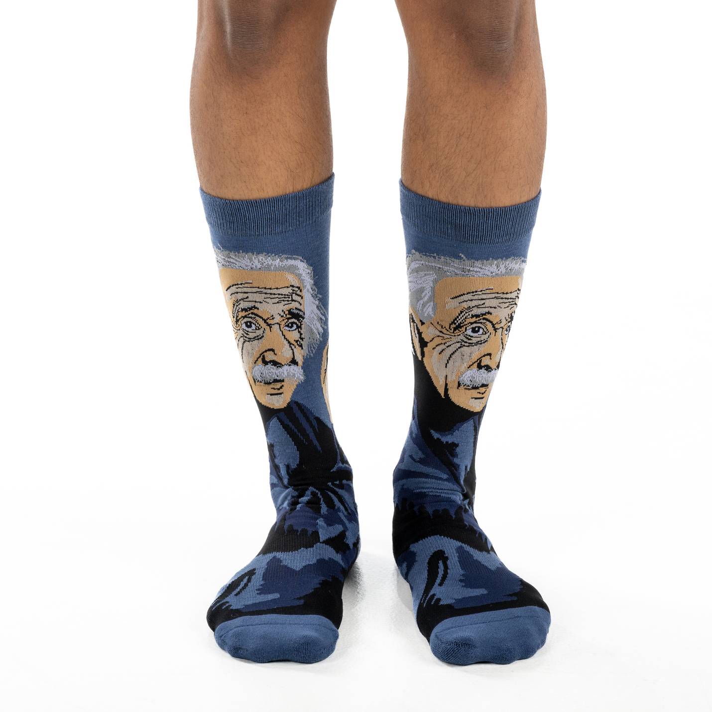 Men's Albert Einstein Thinking Socks
