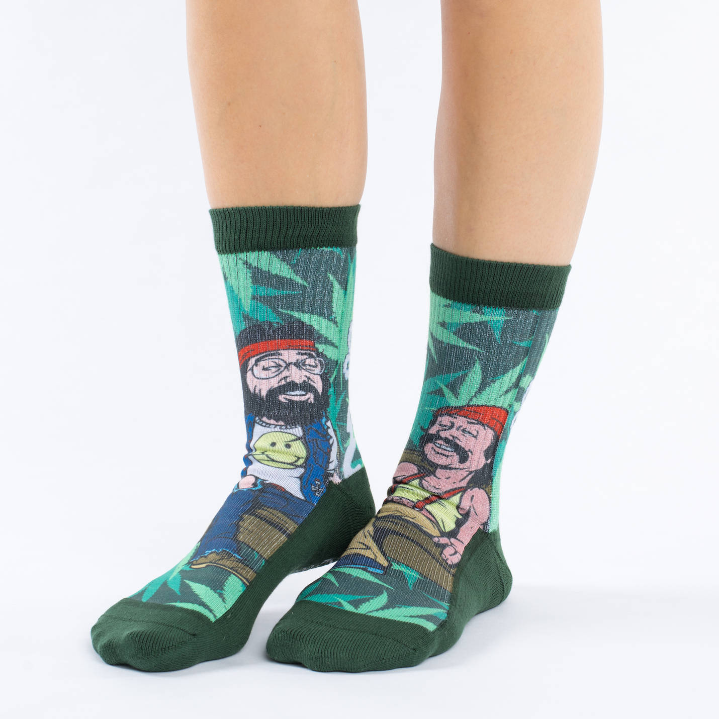 Women's Cheech & Chong on Couch Socks