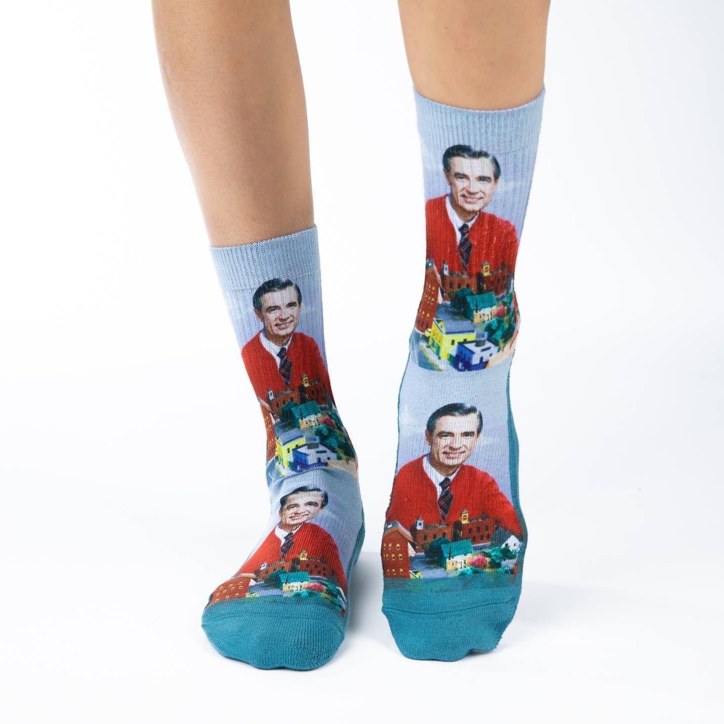 Women's Mister Rogers Make Believe Kingdom Socks
