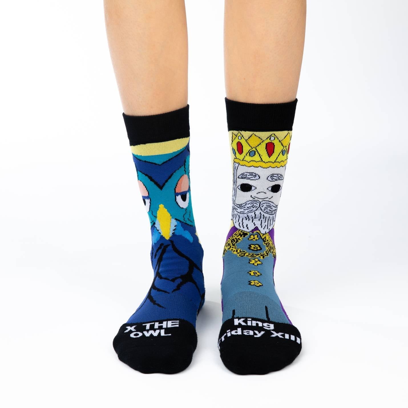 Women's Mister Rogers King Friday Socks