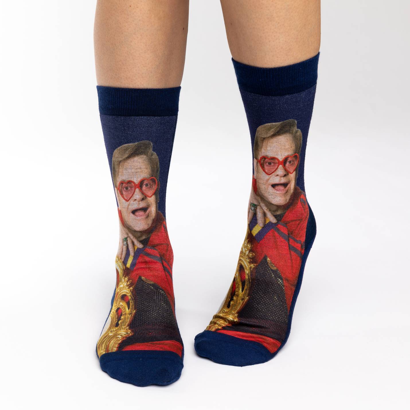Women's Elton John on Chair Socks