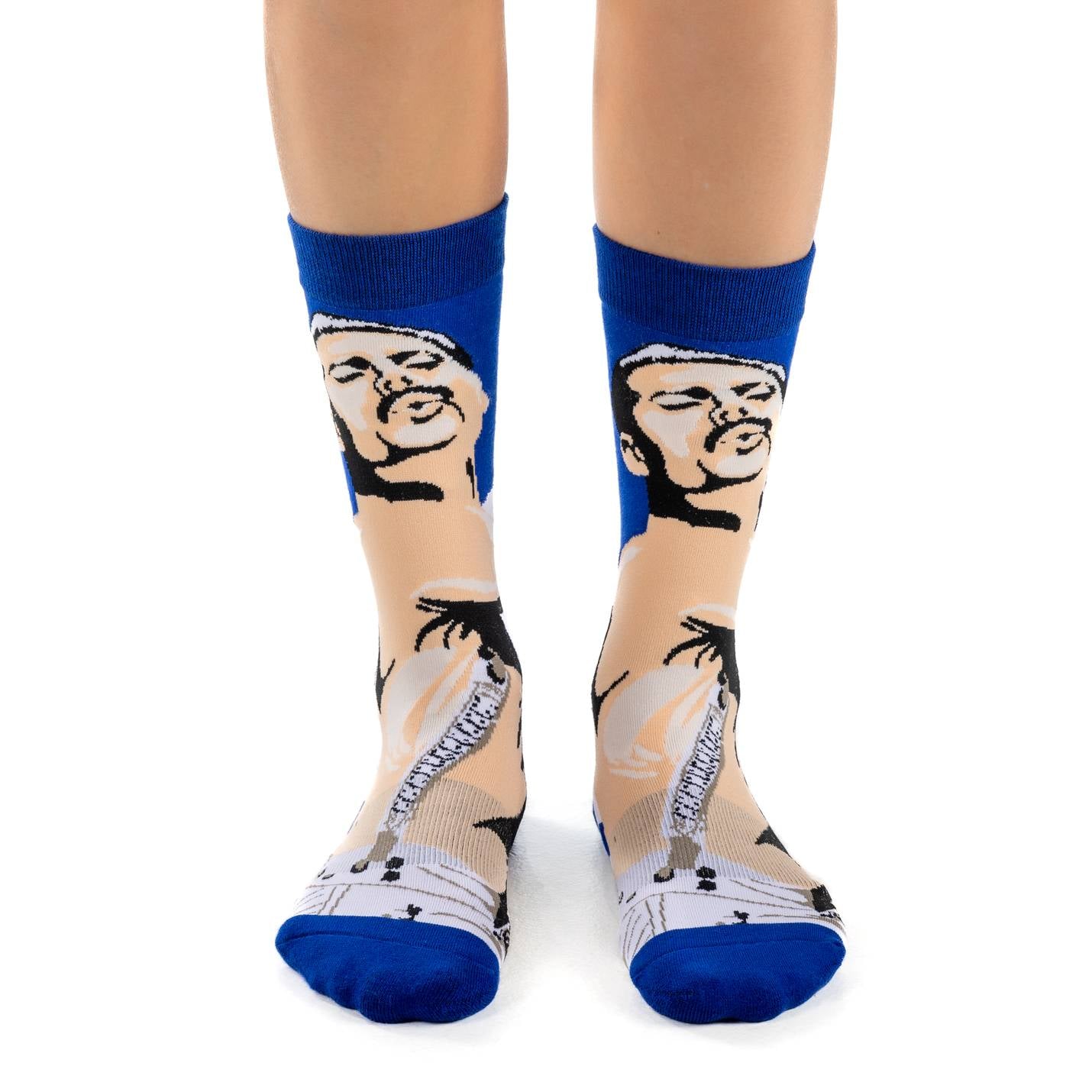 Women's Freddie Mercury Singing Socks