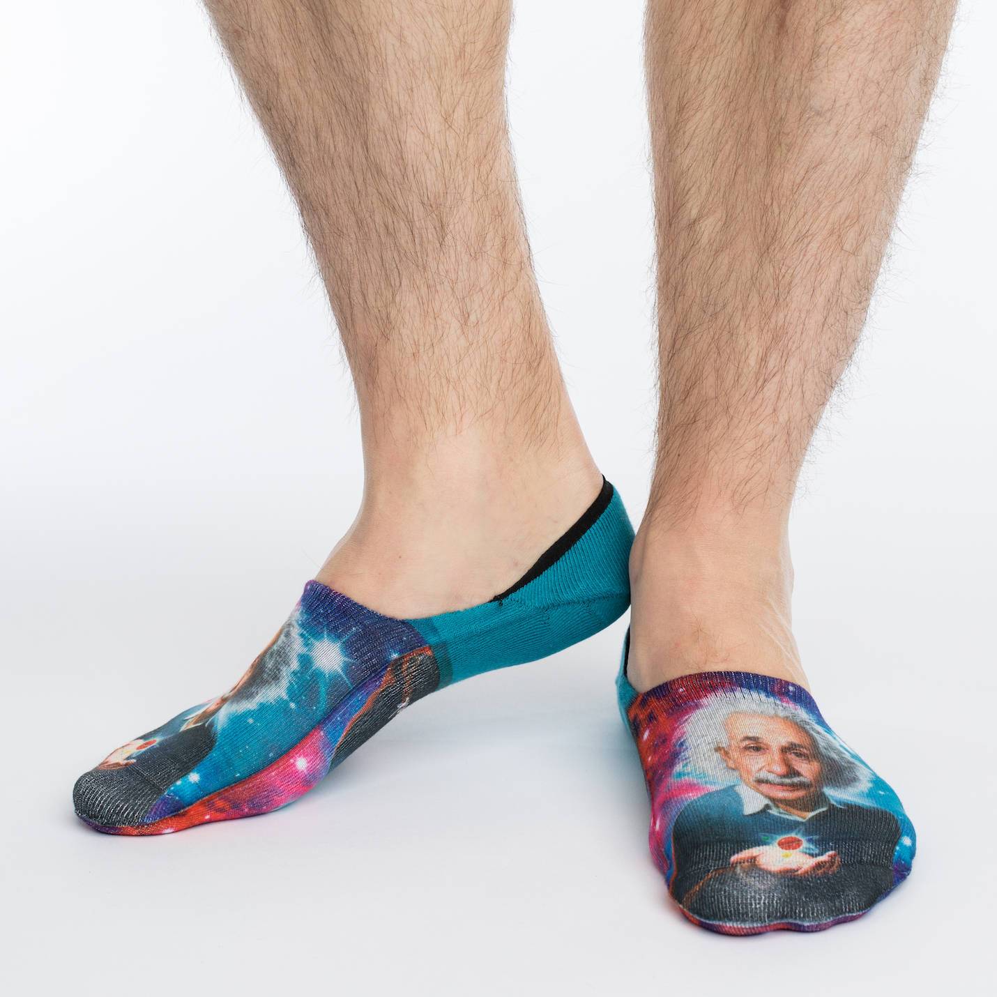 Men's Albert Einstein No Show Socks