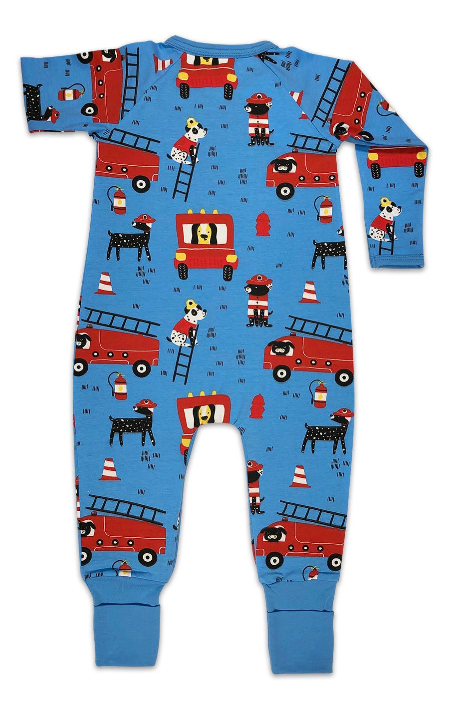 Doggy Firefighters Baby Pajamas