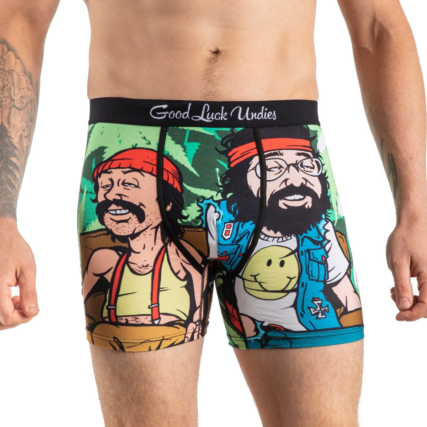 Men's Cheech & Chong On Couch Underwear