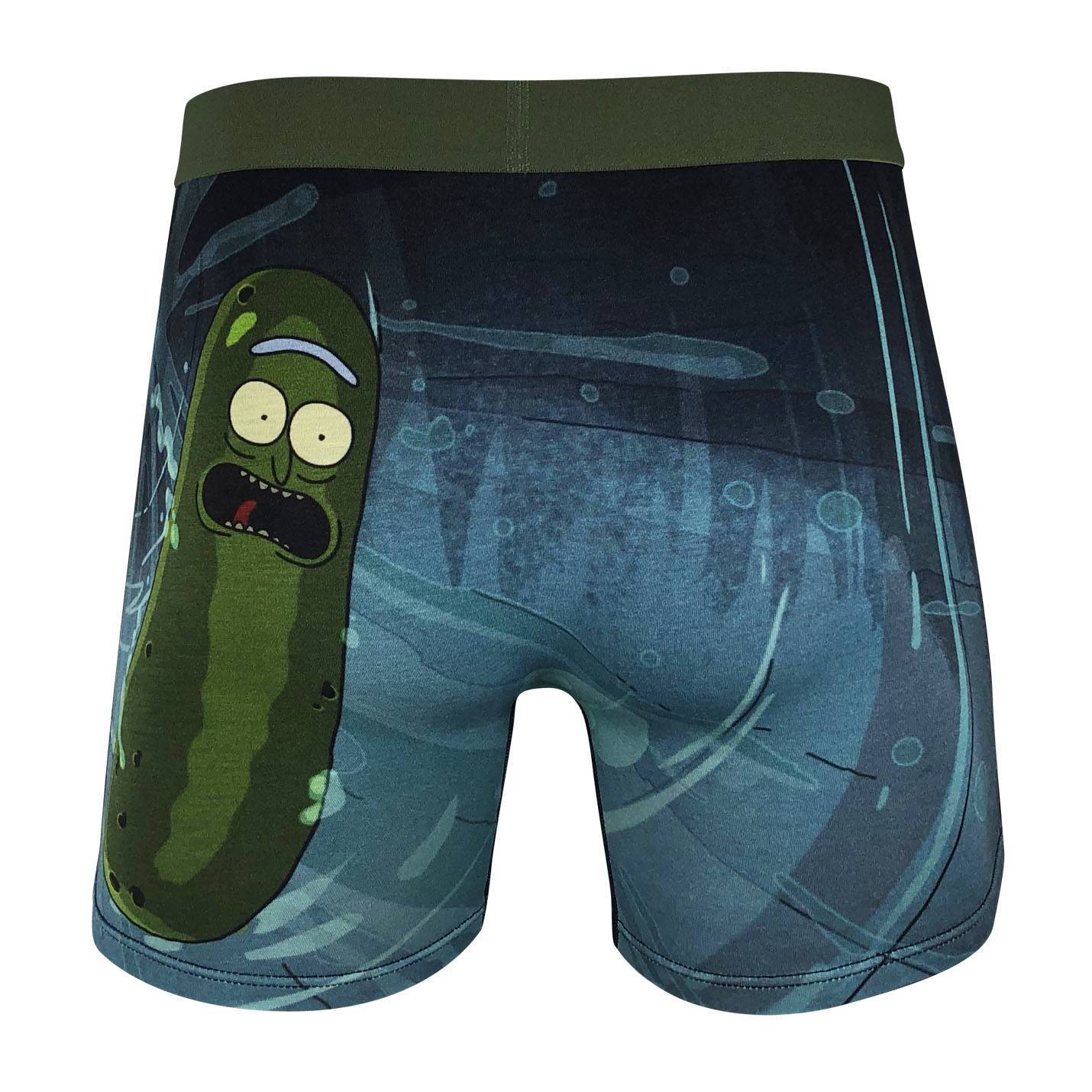 Men's Pickle Rick Sewer Escape Underwear