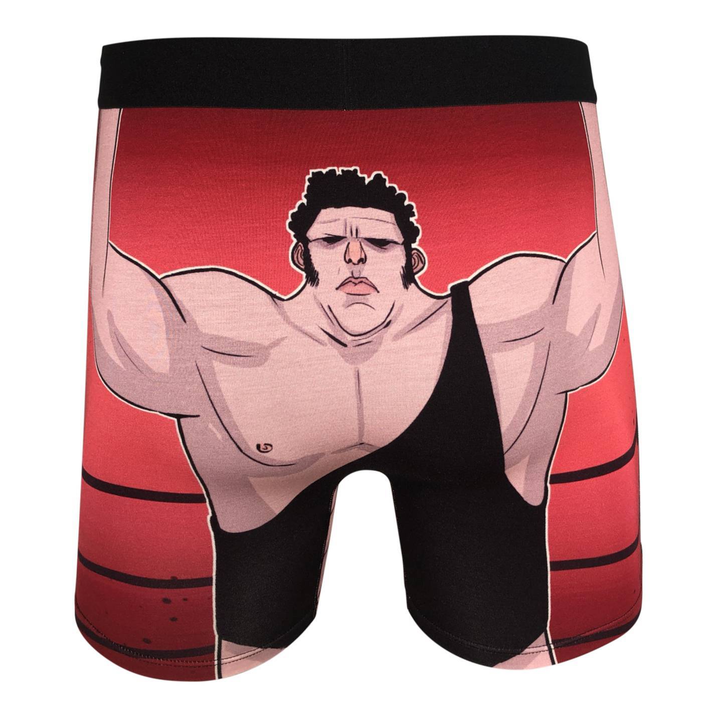 Men's Andre The Giant Cartoon Underwear