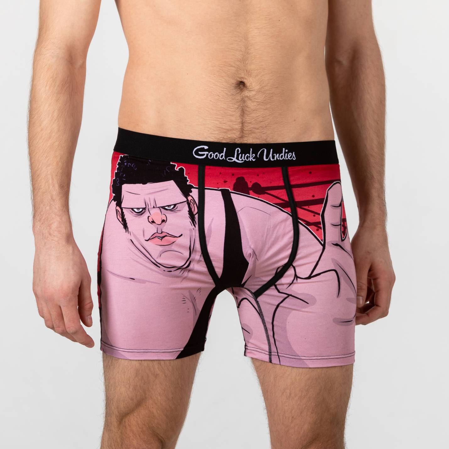 Men's Andre The Giant Cartoon Underwear