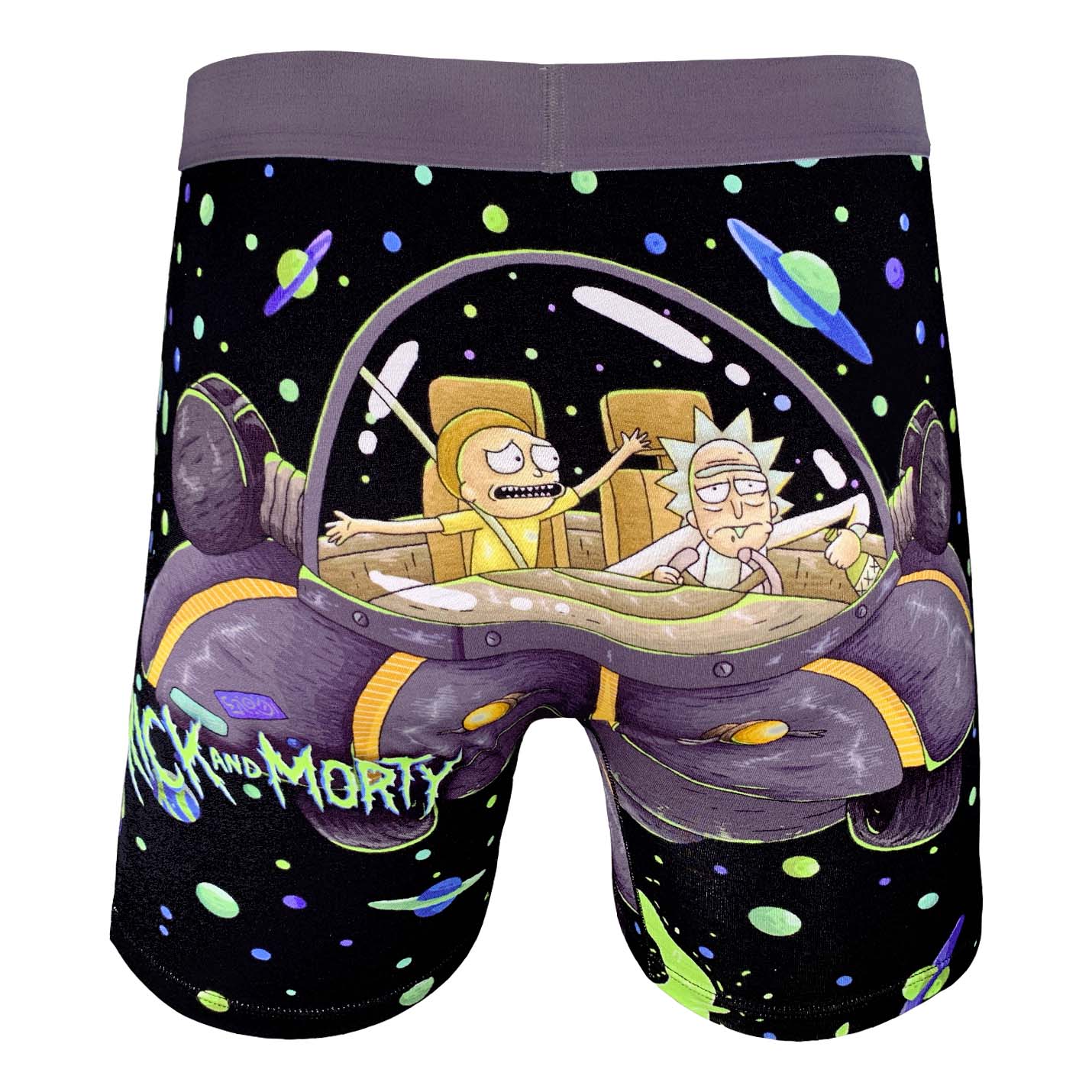 Men's Rick and Morty's Space Cruiser Underwear