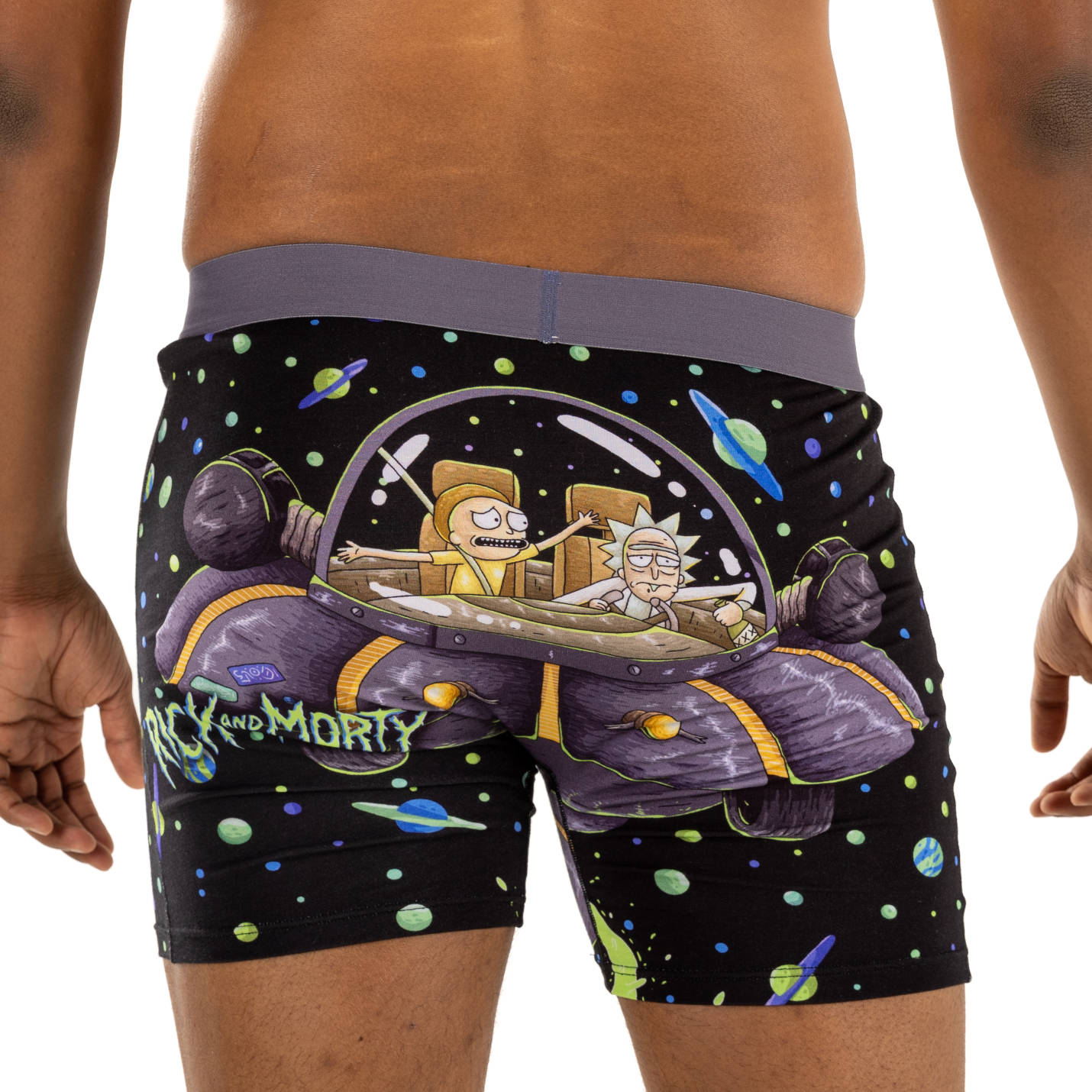 Men's Rick and Morty's Space Cruiser Underwear