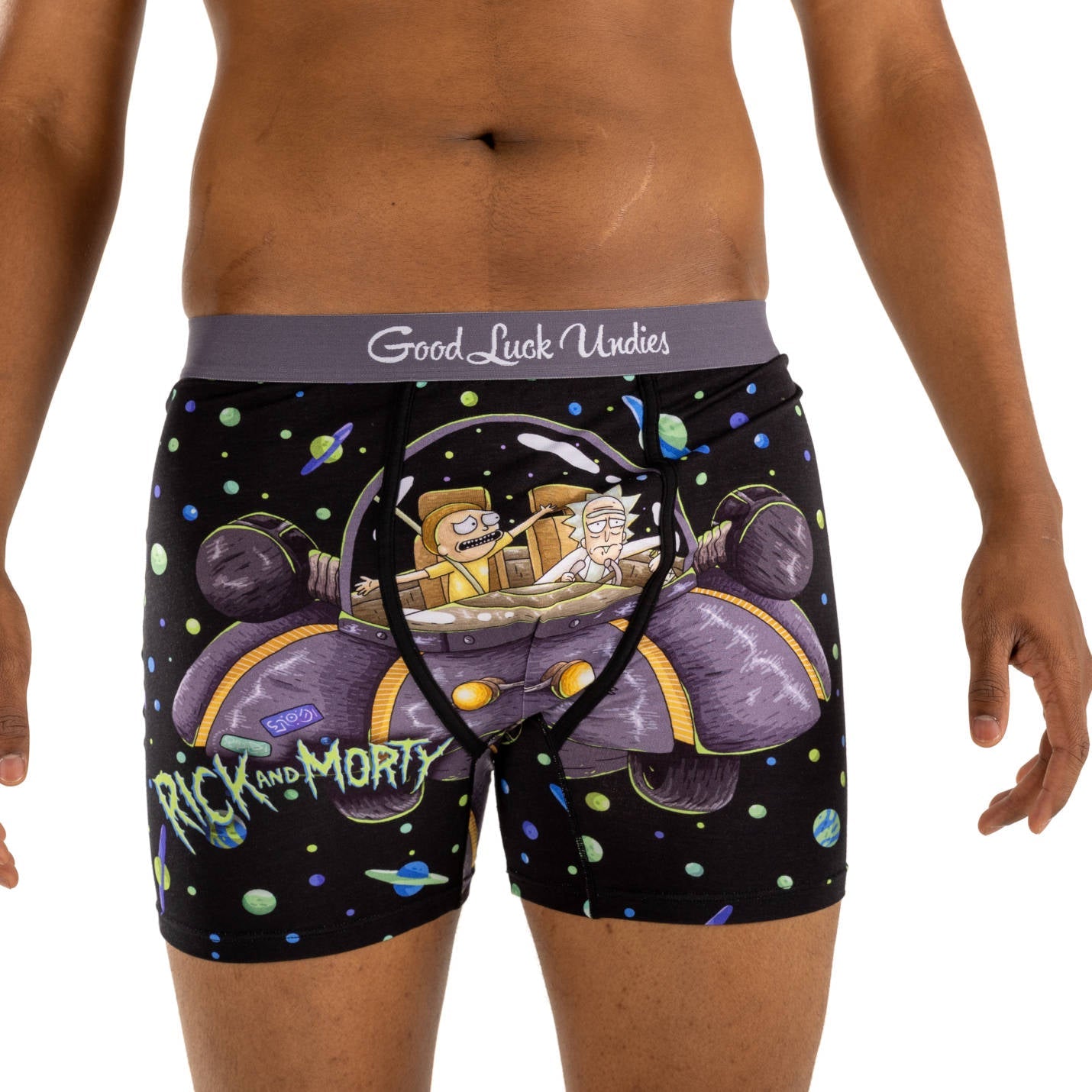 Men's Rick and Morty's Space Cruiser Underwear