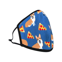 Corgi Pizza Masks