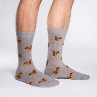 Men's Big & Tall Squirrel Socks