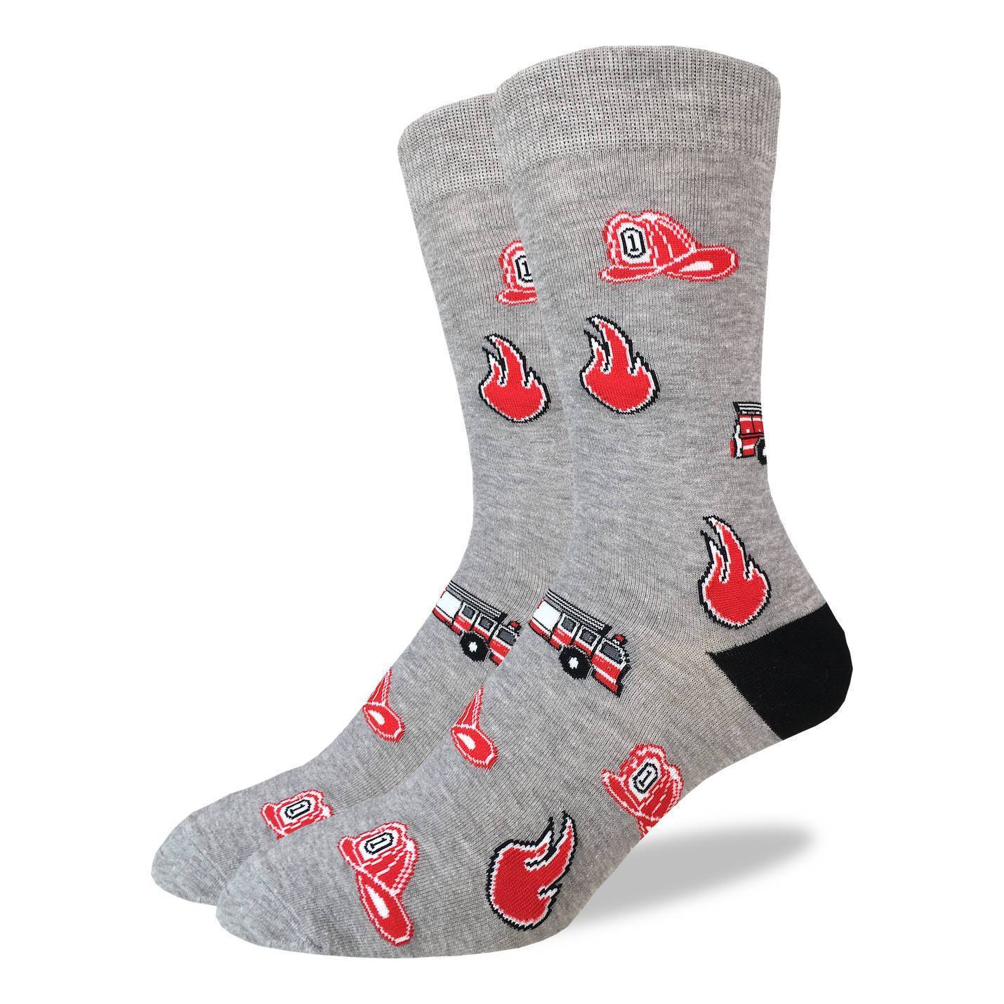 Men's Big & Tall Firefighter Socks