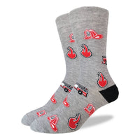 Men's Big & Tall Firefighter Socks