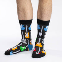 Men's Big & Tall Electric Guitars Socks