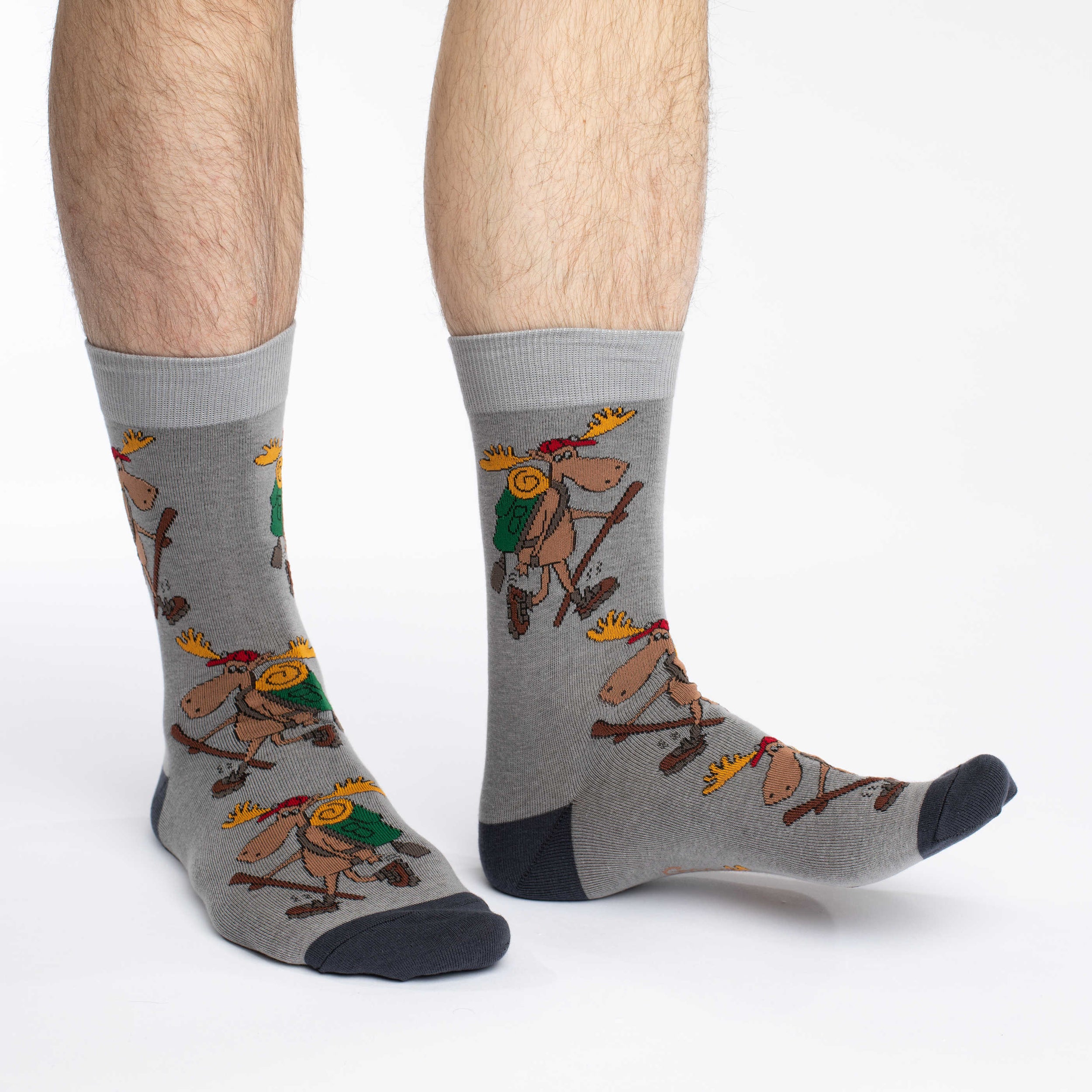 Men's Hiking Moose Socks