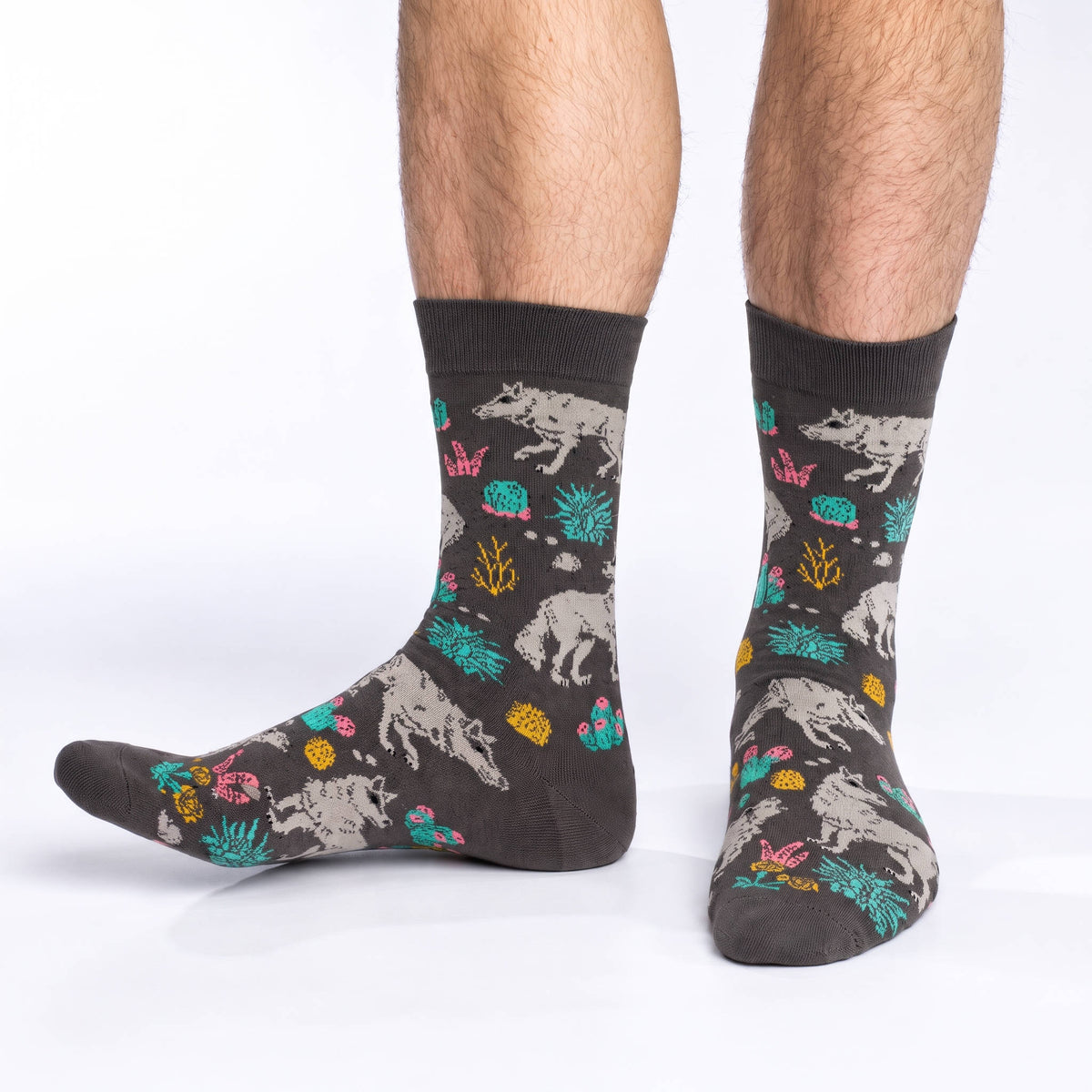 Men's Wolf Socks