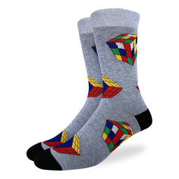 Men's Big & Tall Rubik's Cubes Socks