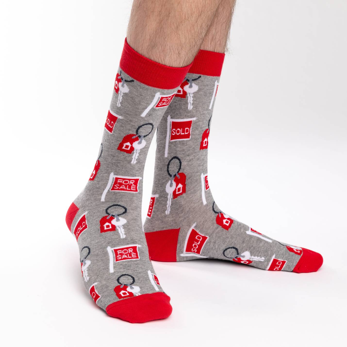 Men's Big & Tall Real Estate Socks