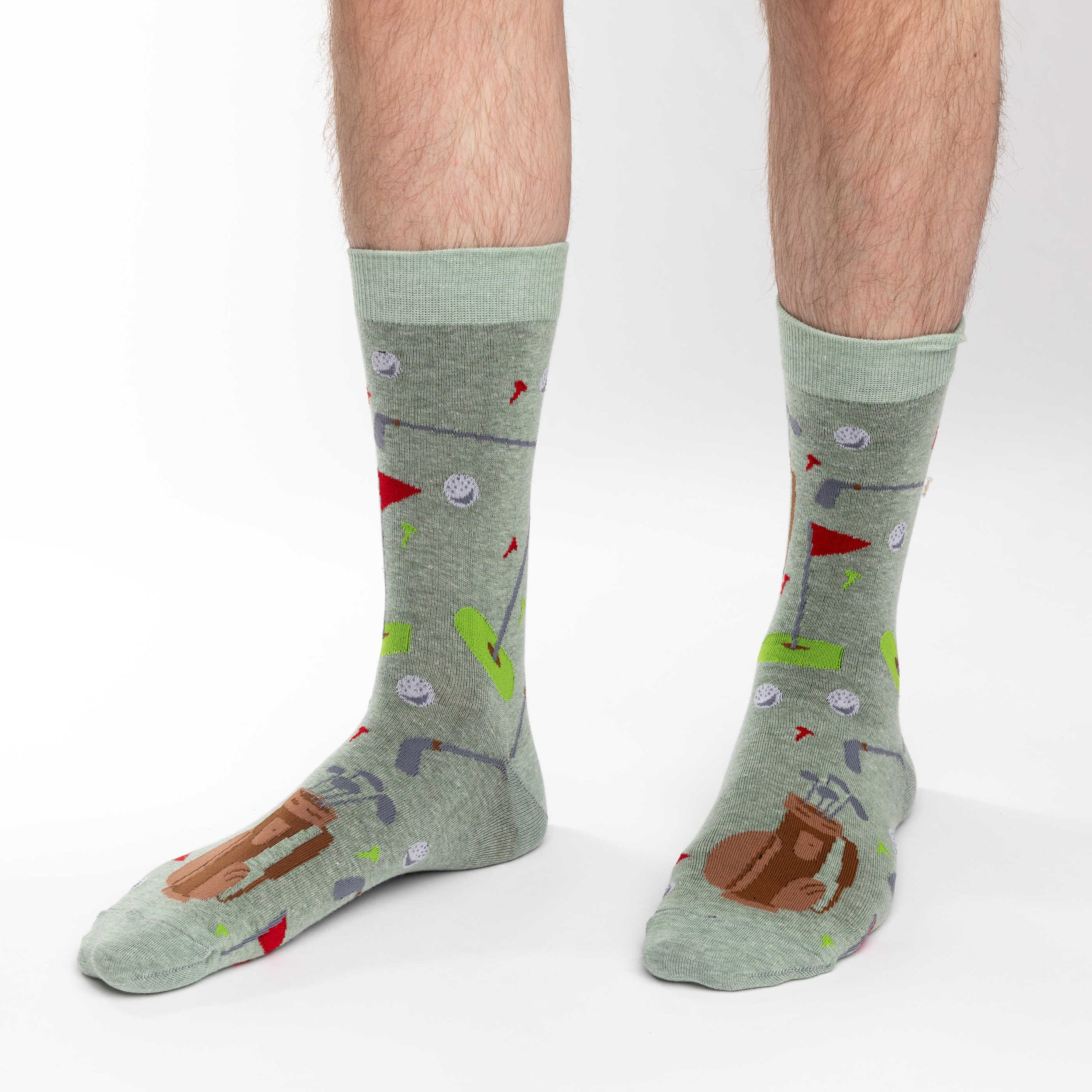 Men's Golf Green Socks