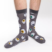 Men's Big & Tall Eyeballs Socks