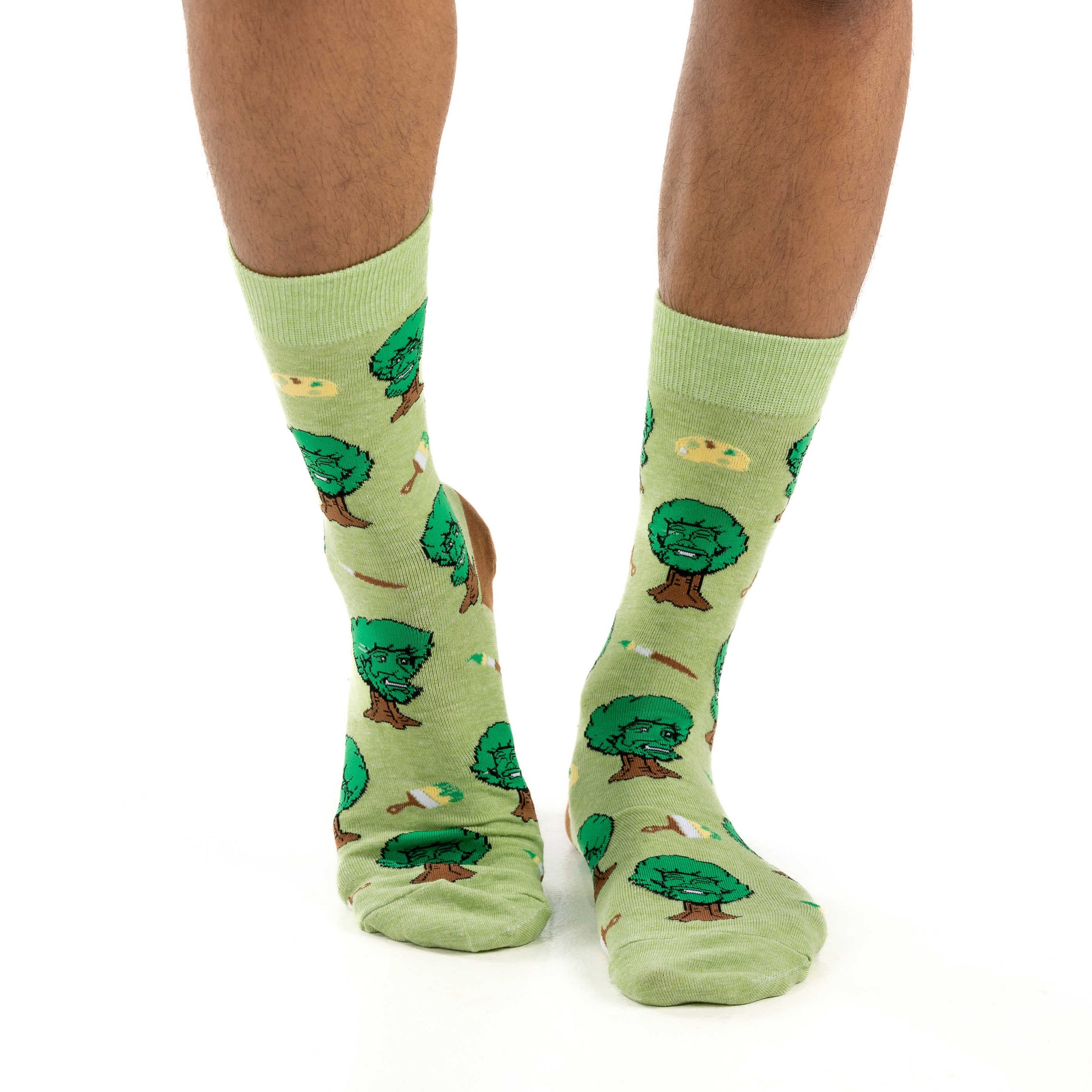 Men's Bob Ross Happy Trees Socks