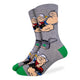 Men's Big & Tall Popeye Flexing Socks