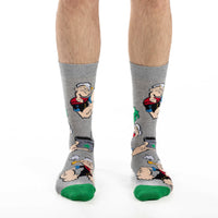 Men's Popeye Flexing Socks