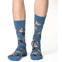 Men's Sharks vs Fishermen Socks