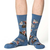 Men's Sharks vs Fishermen Socks