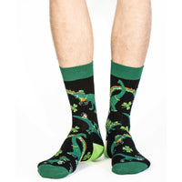 Men's St Patrick's Day Dinosaurs Socks
