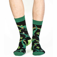 Men's St Patrick's Day Dinosaurs Socks