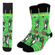 Men's Football, Green Socks