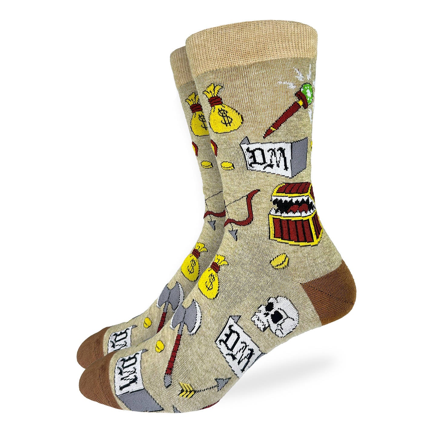 Men's Big & Tall Master of Dragons & Quests Socks