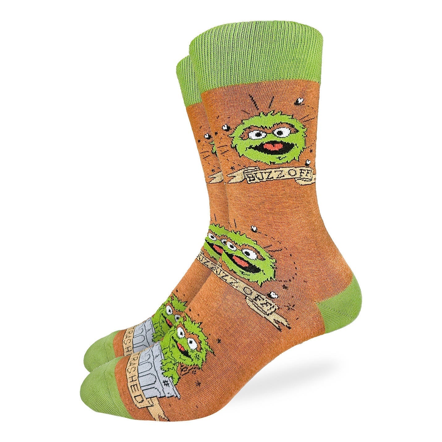 Men's Sesame Street, Oscar the Grouch Socks