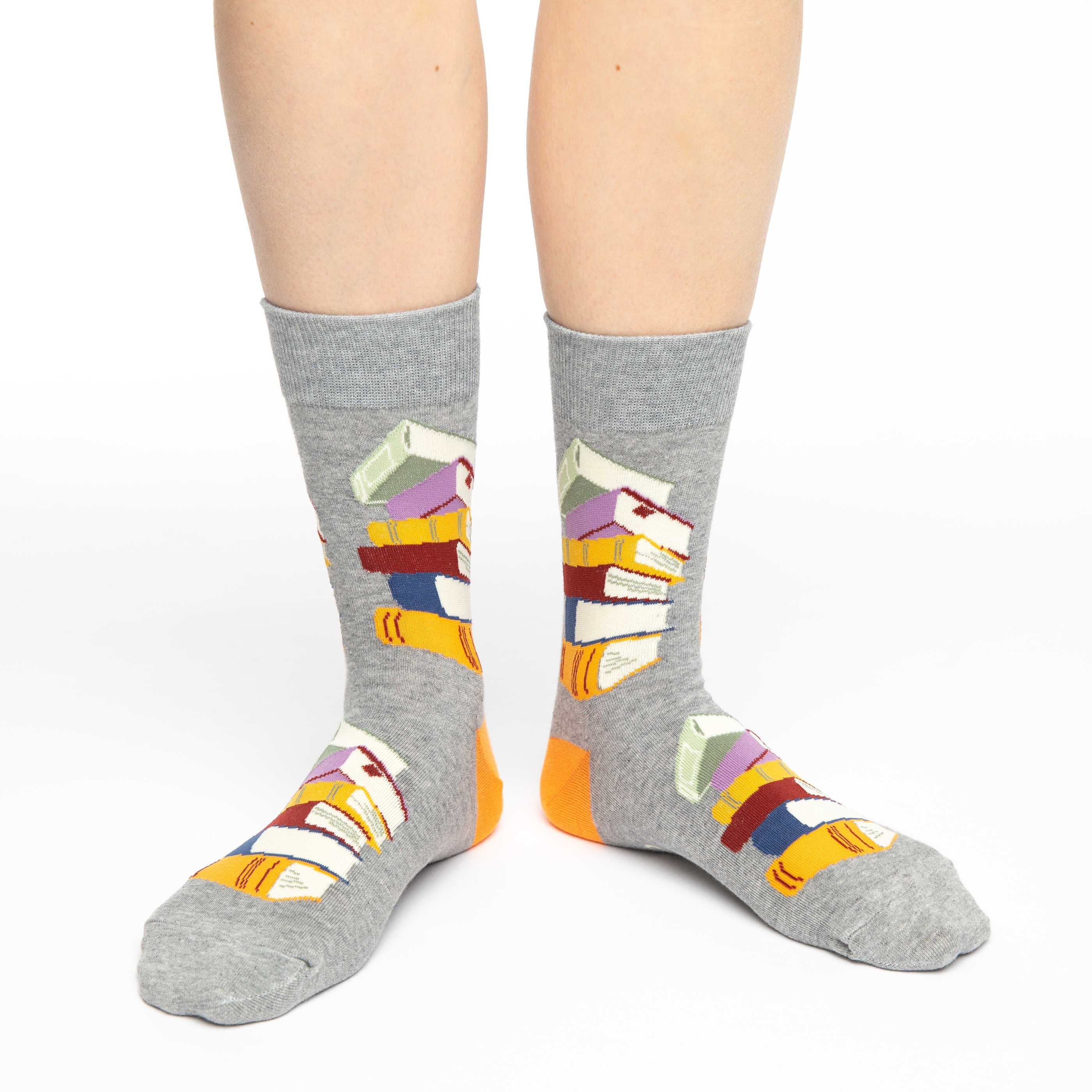 Women's Stack of Books Socks